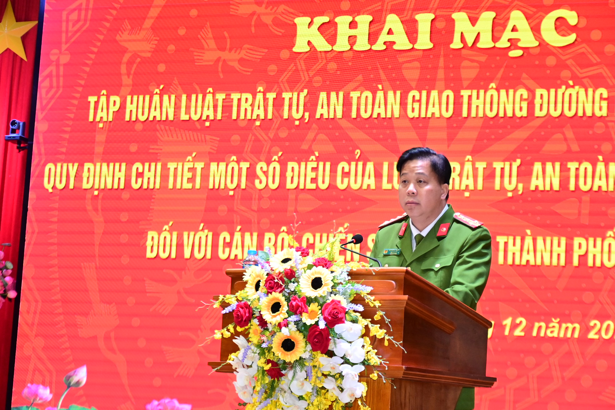 Tập huấn Luật Trật tự, an toàn giao thông đường bộ và các văn bản quy định  chi tiết một số điều của Luật Trật tự, an toàn giao thông đường bộ